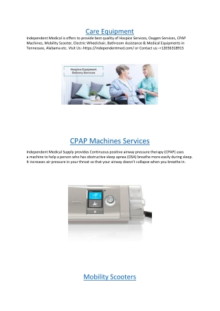 Care Equipment