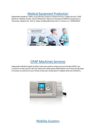 Medical Equipment Production