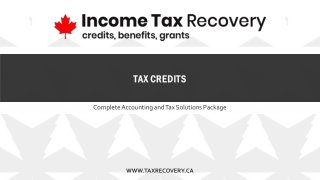 Tax Credits