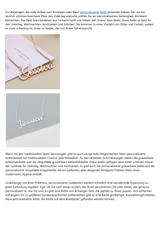 9 Anzeichen dafür, dass Sie personalisierte kette für ein Leben verkaufen