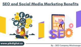 SEO and Social Media Marketing Benefits by SEO Company Mississauga
