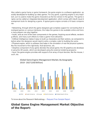 Global Game Engine Management Market