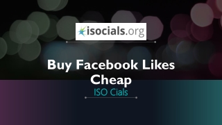 Buy Facebook Likes Cheap