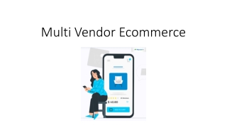 Multi Vendor Ecommerce Marketplace