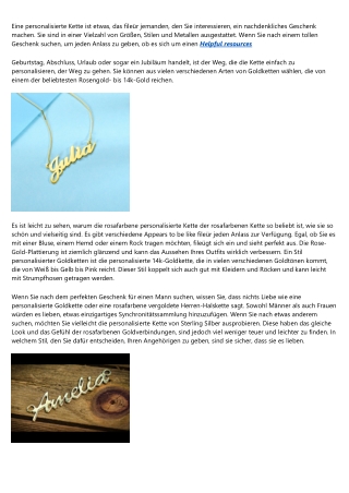 3 Gründe, warum Ihre personalisierte kette kaputt ist (und wie man sie repariert