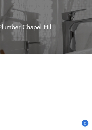 Plumber Chapel Hill