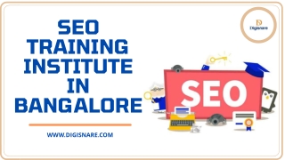 SEO Training Institute in Bangalore