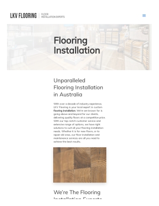 Flooring Installation