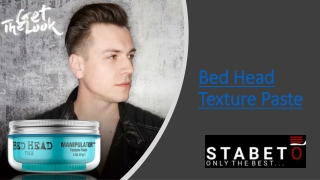 Bed Head Texture Paste