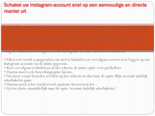 Instagram helpdesk Nederland hulp voor jou