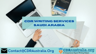 CDR Writing Services Saudi Arabia