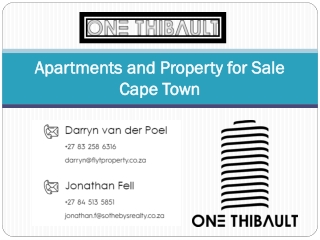 Apartments and Property for Sale Cape Town