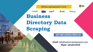 Business Directory Data Scraping