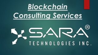 Blockchain Consulting Services