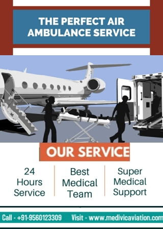 The Perfect Charter & ICU Air Ambulance in Patna to Delhi by Medivic with All Vital Care