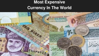 most expensive currencies in the world