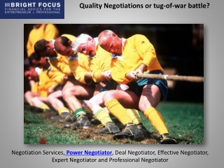 What are Contract Negotiation Activities - Power Negotiator