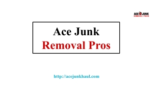 Junk Removal Service