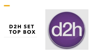 D2H Set Top Box