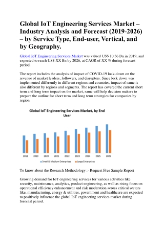 Global IoT Engineering Services Market