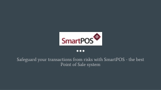 SmartPOS Risk Management PPT August 4th 2021