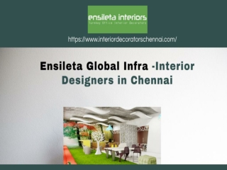 Office Interiors in Chennai - Top Interior Designers