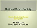 National Honor Society