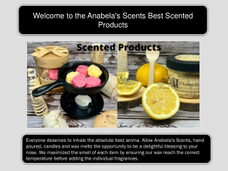 Welcome to the Anabela's Scents Best Scented Products