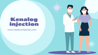 Kenalog injection