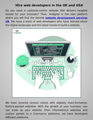 website development services in usa