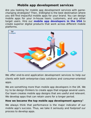 application development services usa