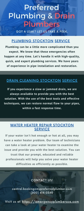 Stockton Plumbers