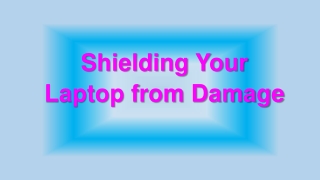 Shielding Your Laptop from Damage