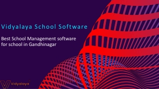 Best School Management software for school in Gandhinagar