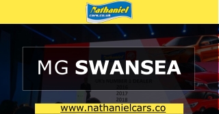 Exclusive Range of MG Swansea - Nathaniel Cars