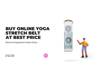 Buy the Best Yoga Stretch Belt Online at Best Price