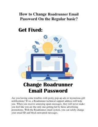 Roadrunner Email Technical Support Number