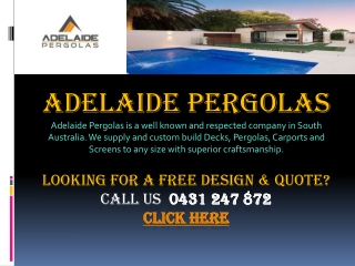 Expensive Mistakes When You Buying A Timber Pergola in Adelaide