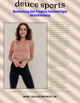 Recycelte Activewear für Frauen