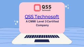 QSS Technosoft - A CMMI Level 3 Certified Company