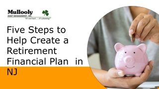 Five Steps to Help Create a Retirement Plan in NJ