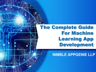 Machine Learning App Development