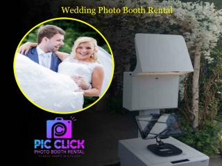 Wedding Photo Booth Rental