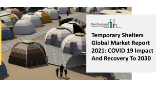 Temporary Shelters Market Size, Demand, Growth, Analysis and Forecast to 2030