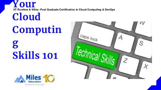 Your Cloud Computing Skills 101