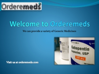 Buy Gabapentin Online COD Overnight at Best Price