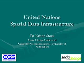 United Nations Spatial Data Infrastructure