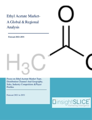 Ethyl Acetate Market Competitive Portfolio, Market Share, Business Strategy