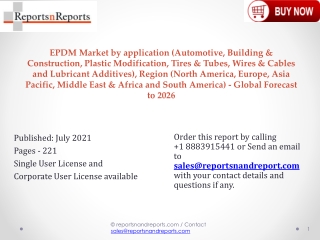 EPDM Market to Witness a Pronounce Growth During 2026