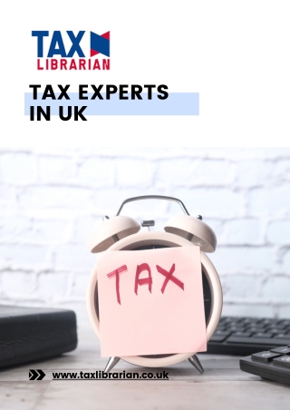 Professional Tax Experts in UK - Tax Librarian